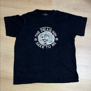 Abercrombie & Fitch Navy Muscle THE DRAG INN SALE IT TO ME Tee